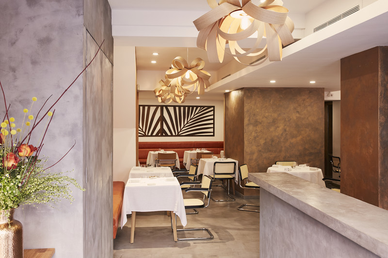 The interior of the new-look Roganic